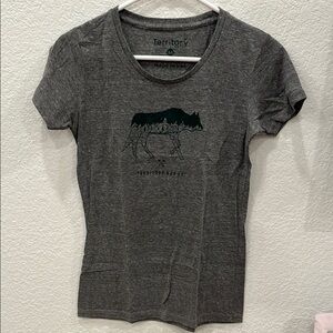 Territory Fun Co. Gray Graphic Tee